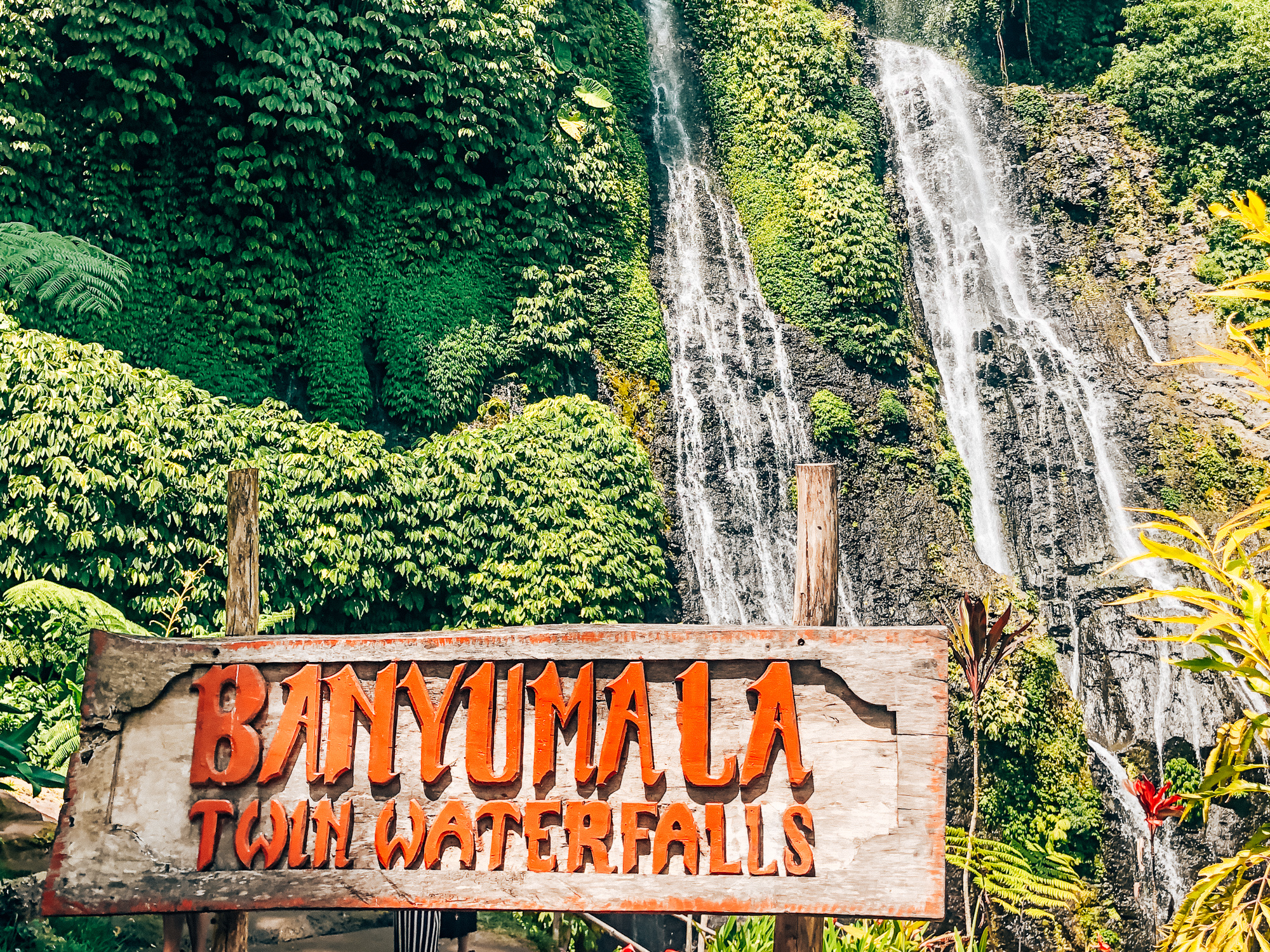 Banyumala Twin Waterfalls in Bali